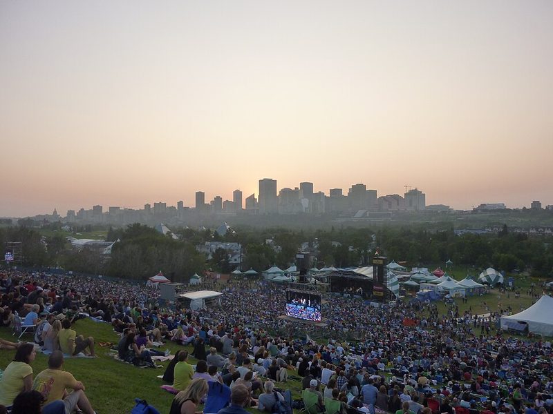 North Saskatchewan River valley parks system