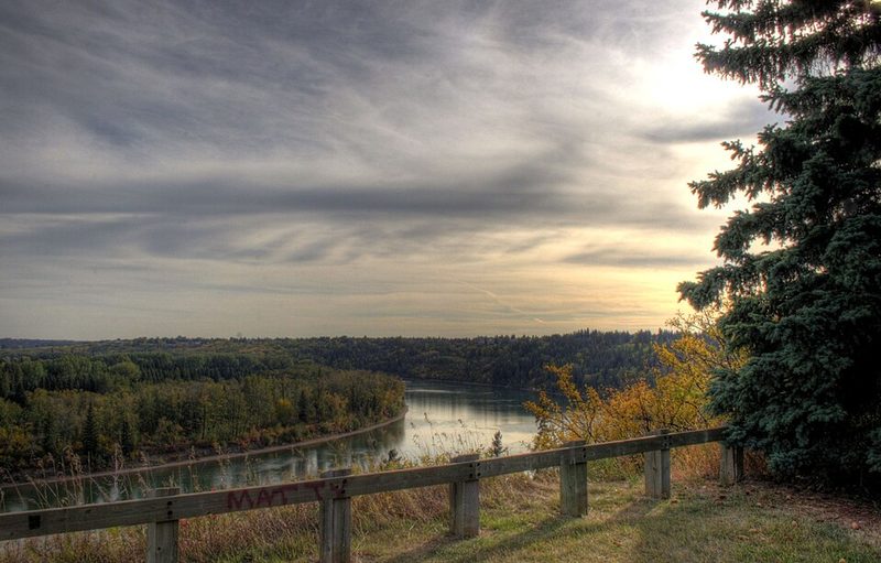North Saskatchewan River valley parks system
