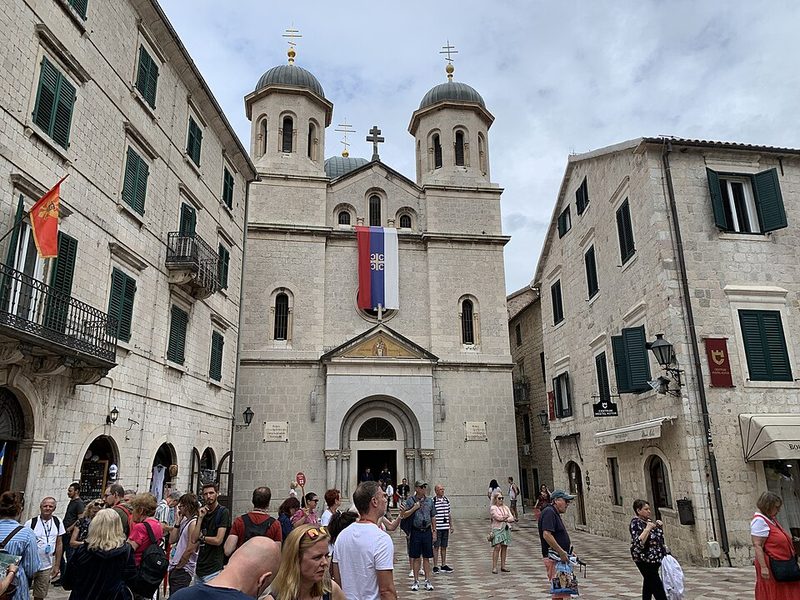 Church of Saint Nicholas in Kotor old town