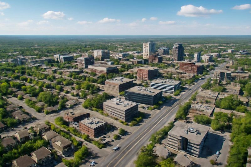 Laval cityscape