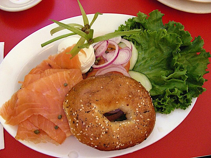 Montreal-style bagel