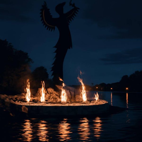 Night Walk in Wichita: The Ring of Fire and Old Cowtown's Ghosts illustration 1